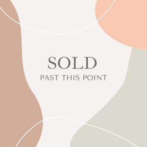 sold | past this point